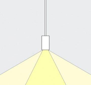 Lighting method of desk pendant lamp