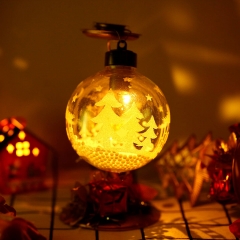 LOHAS Christmas Ball Ornaments Pendant Light, Shatterproof Xmas Tree Decoration Ball Light, Christmas Tree