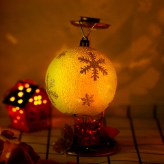 LOHAS Christmas Ball Ornaments Pendants Light, Shatterproof Xmas Tree Decoration Ball Light, Snowflake