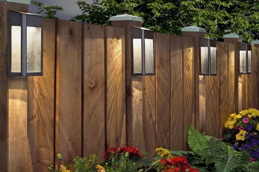 Outdoor Solar Lights To Brighten Your, Backyard Solar Lights For Fence