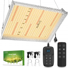 LED Grow Lights with 1000W Full Spectrum,3x3ft Coverage, Dimmable & Timing