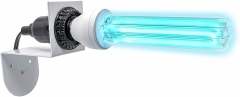 Flaspar Germicidal Light Bulb with a Magnetic Mount 254 nm