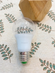 Flaspar LED 60W UV Germicidal Lamp, UV Sanitizer Bulb with E26/E27 Base,Remote Control Timer UV LED Corn Lamp Bulb for Warehouse,School,Home,Restauran