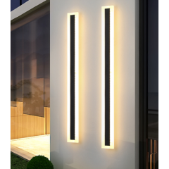 35.4 in.Long Shape Wall Lamp, Waterproof for Gate Courtyard Aisle Door