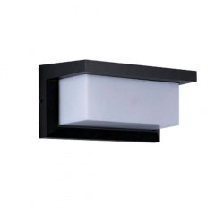 Modern Horizontal  Rectangle 30W Integrated LED Outdoor Wall Lights,3000K Soft White Wall Mounted Lamps,Matte Black Porch&Patio Light,IP65 Waterproof 